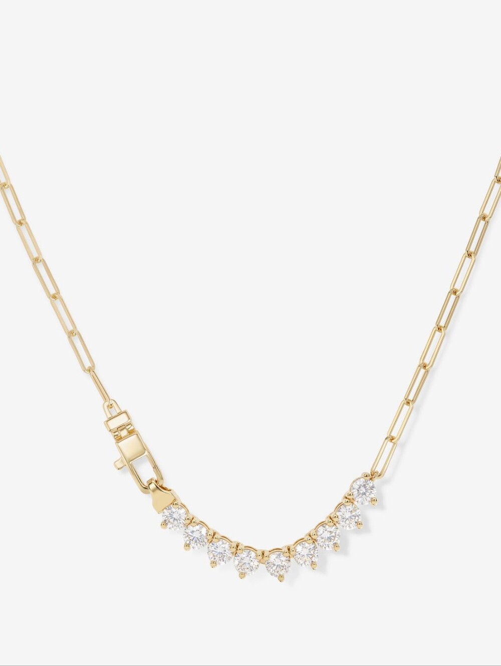 Melinda Maria Not Your Basic Samantha Necklace 5mm Gold Diamondettes New FIRM ✨️